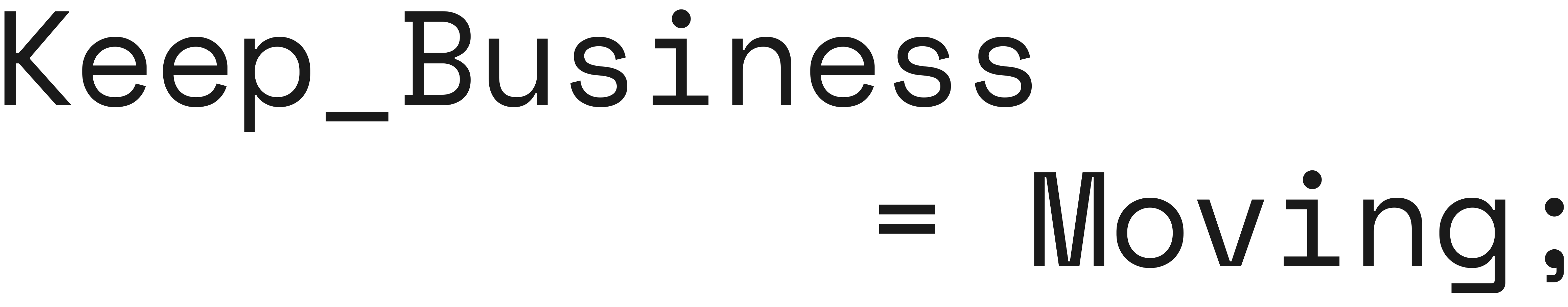 Mantener el negocio en movimiento