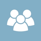 User Access, three-user group icon in blue with white